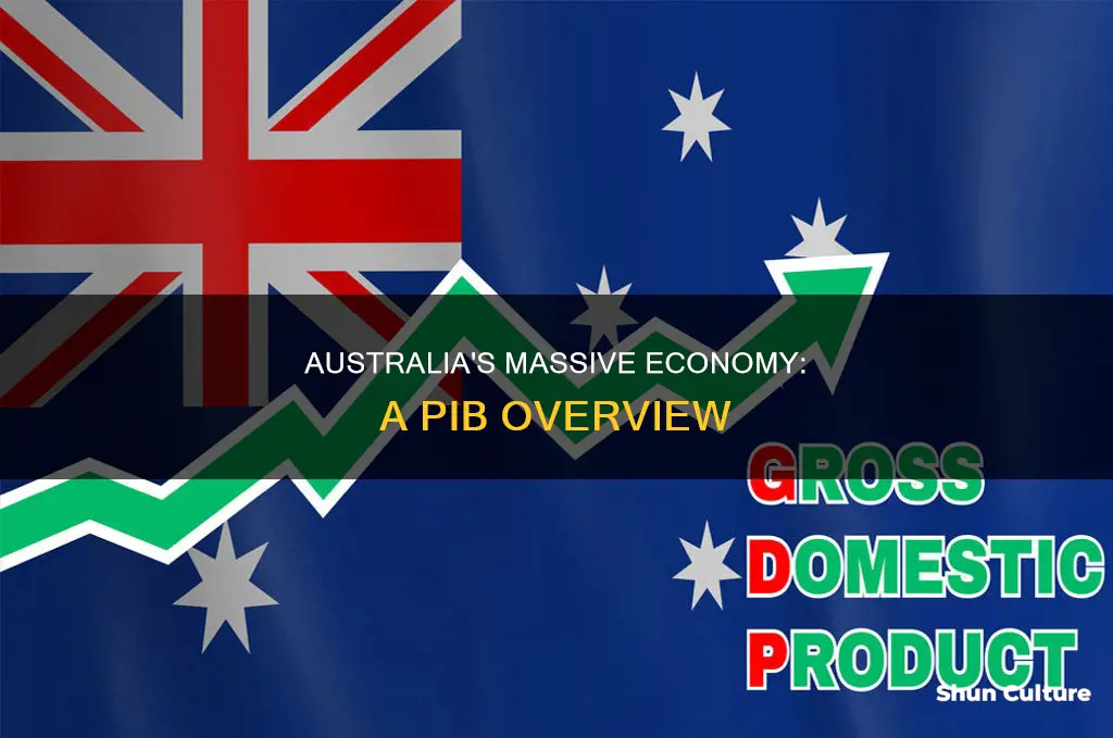 how big is australia pib