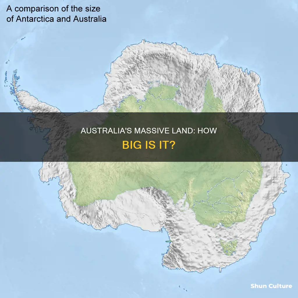 how big is austrilia