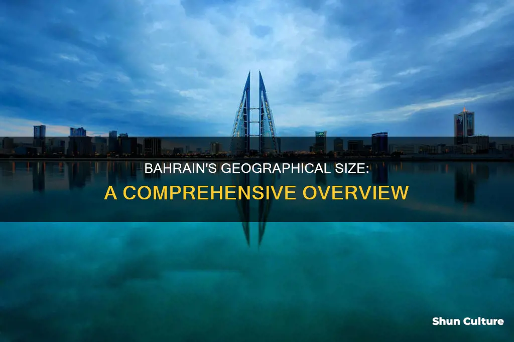 how big is bahrain