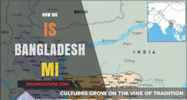 Exploring Bangladesh's Size: Unveiling the Nation's Geographic Dimensions