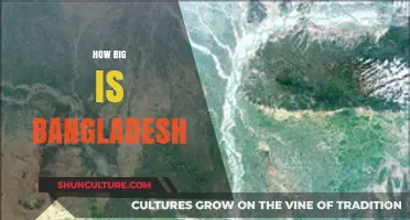 Exploring Bangladesh's Size: Geography, Population, and Cultural Footprint