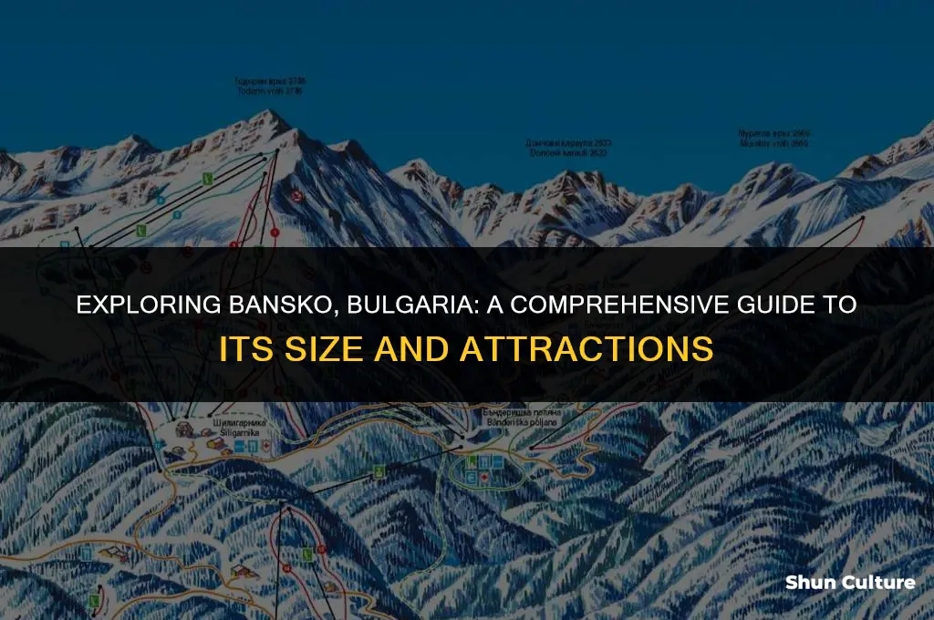how big is bansko bulgaria
