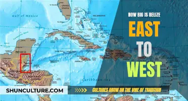 Exploring the East-West Extent of Belize