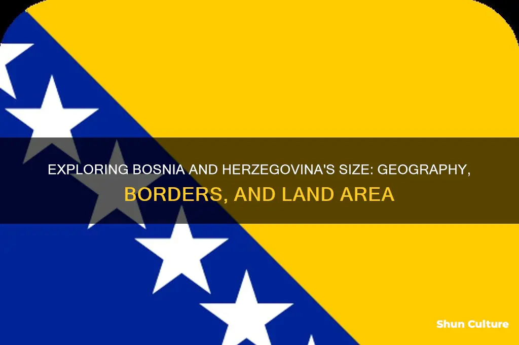 how big is bosnia and herzegovina