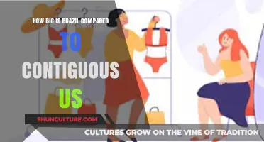 Brazil vs. Contiguous US: Size Comparison and Geographical Insights