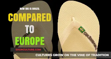 Brazil vs. Europe: Size Comparison and Geographical Insights