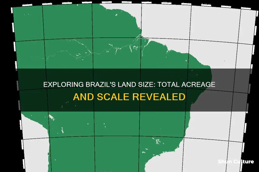 how big is brazil in acres