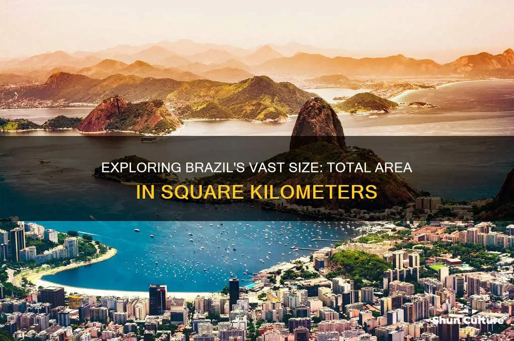 how big is brazil in km2