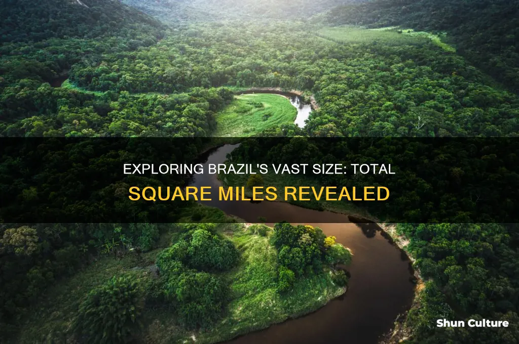 how big is brazil in sq miles