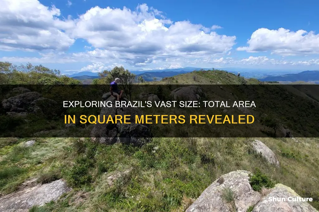 how big is brazil in square meters