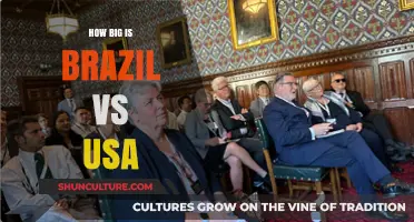 Brazil vs. USA: Comparing Land Size, Population, and Economic Scale