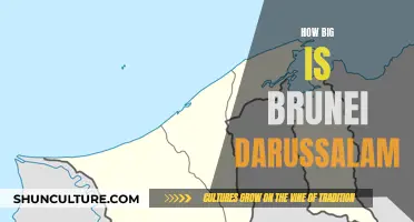 Exploring the Size of Brunei Darussalam