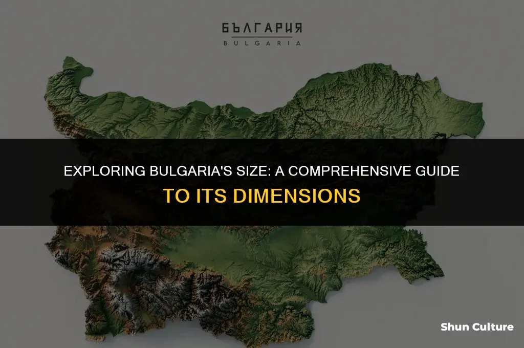 how big is bulgaria