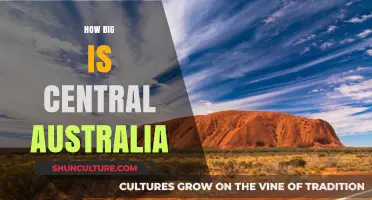 The Vastness of Central Australia: Exploring its True Size