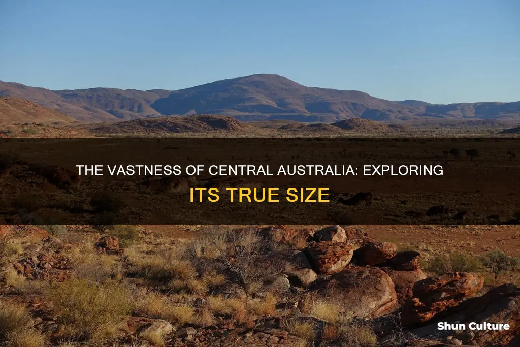 how big is central australia