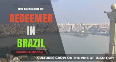 Christ the Redeemer's Majestic Size: A Brazilian Icon's Dimensions Explored