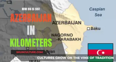 Exploring East Azerbaijan's Expansive Land: Size in Kilometers