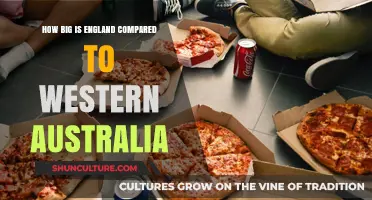 Exploring England's Size Compared to Western Australia