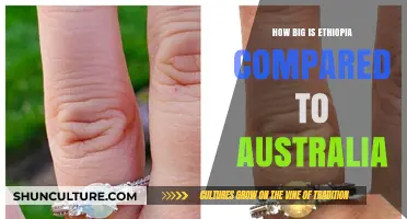 Exploring Ethiopia's Size Compared to Australia