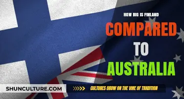 Finland vs Australia: A Size Comparison