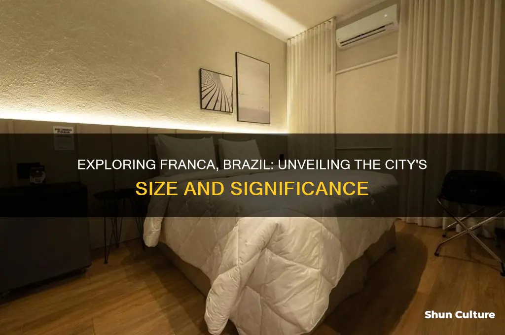how big is franca brazil