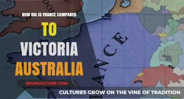 France vs Victoria: Size Comparison