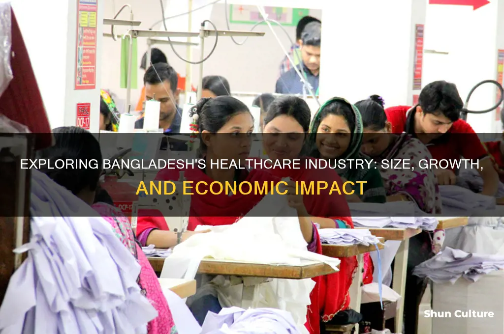 how big is healthcare industry in bangladesh