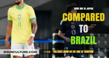Japan vs. Brazil: A Surprising Size Comparison Revealed