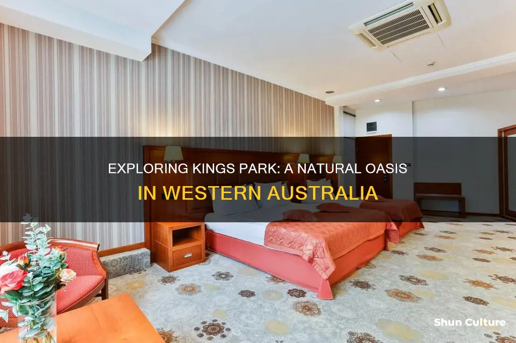 how big is kings park western australia
