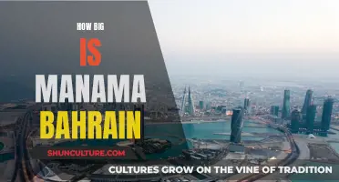 Exploring Manama, Bahrain: Size and All