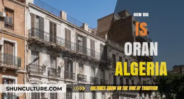 Exploring Oran, Algeria: Size, Geography, and Urban Expansion Insights