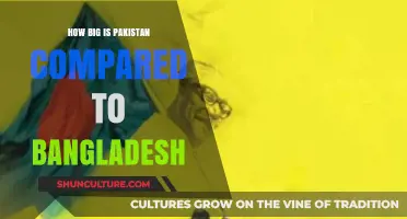 Pakistan vs. Bangladesh: Size Comparison and Geographical Insights