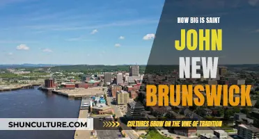 Saint John, New Brunswick: Size and All