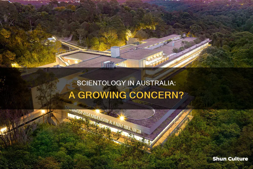 how big is scientology in australia