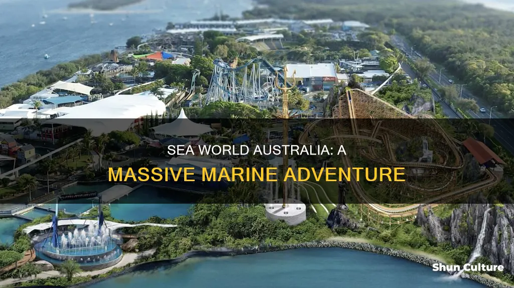 how big is seaworld australia