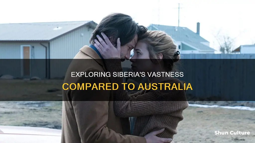 how big is siberia compared to australia