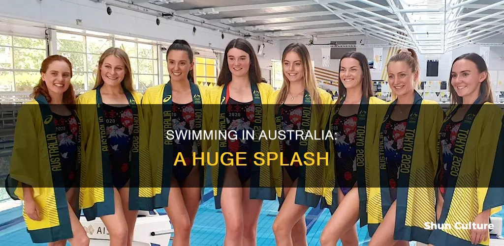 how big is swimming in australia
