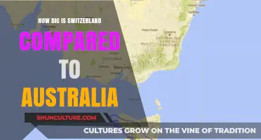 Exploring Switzerland's Size Compared to Australia