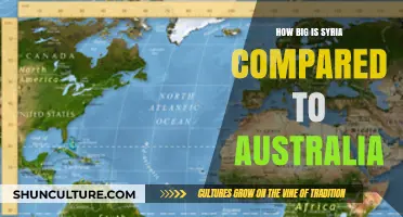Syria vs Australia: A Size Comparison