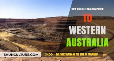 Exploring the Vastness of Texas and Western Australia