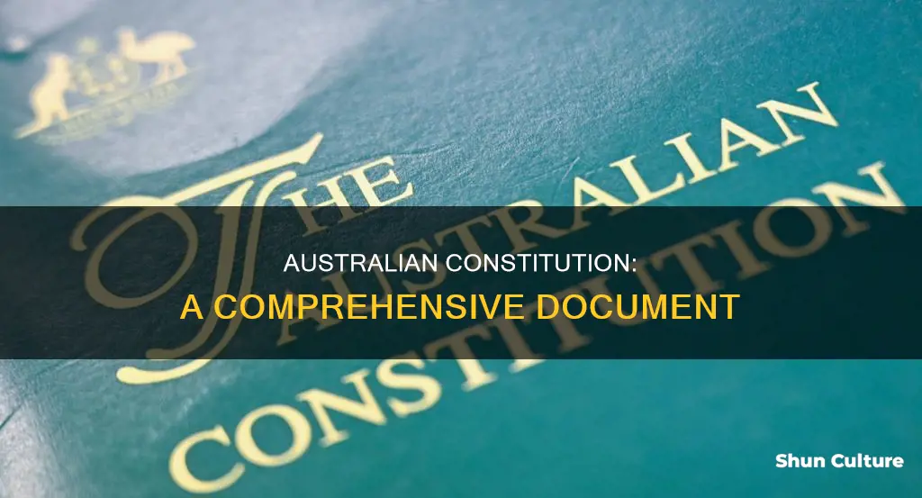 how big is the australian constitution