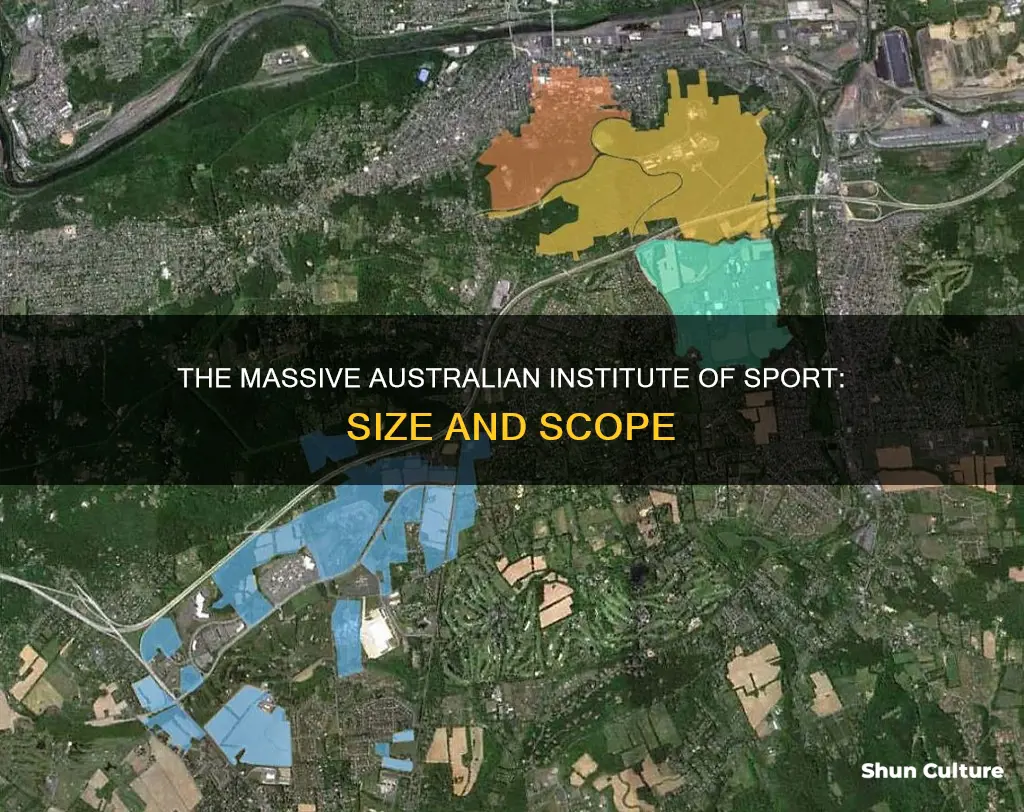 how big is the australian institute of sport