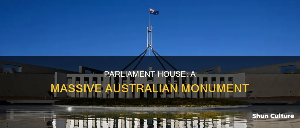 how big is the australian parliament house