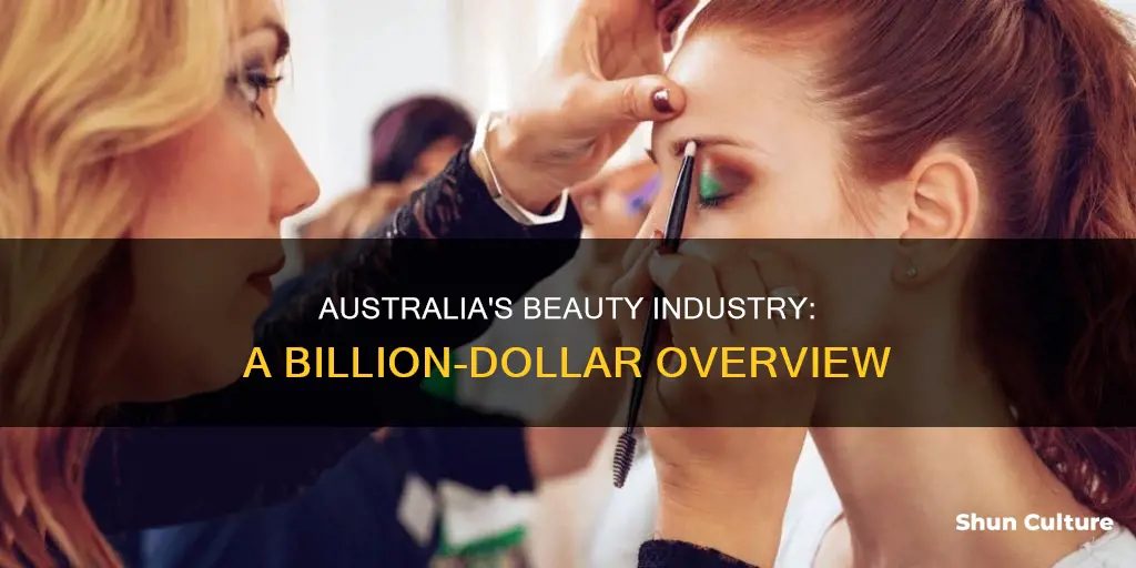 how big is the beauty industry in australia
