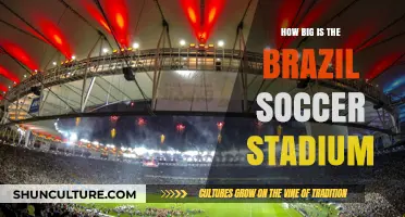 Exploring the Massive Size of Brazil's Iconic Soccer Stadium