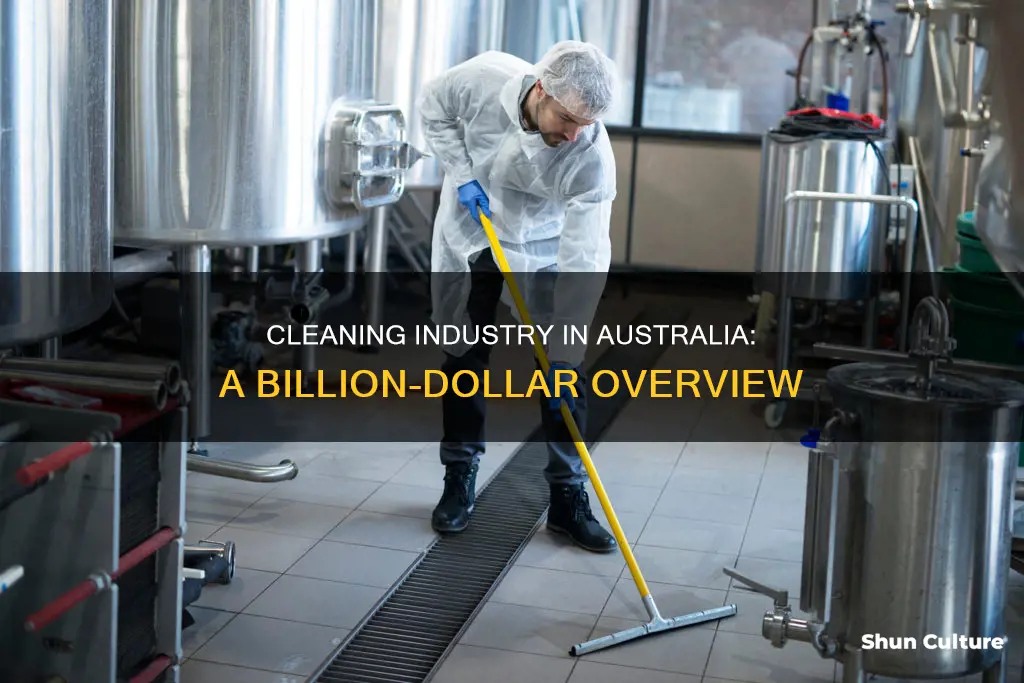 how big is the cleaning industry in australia