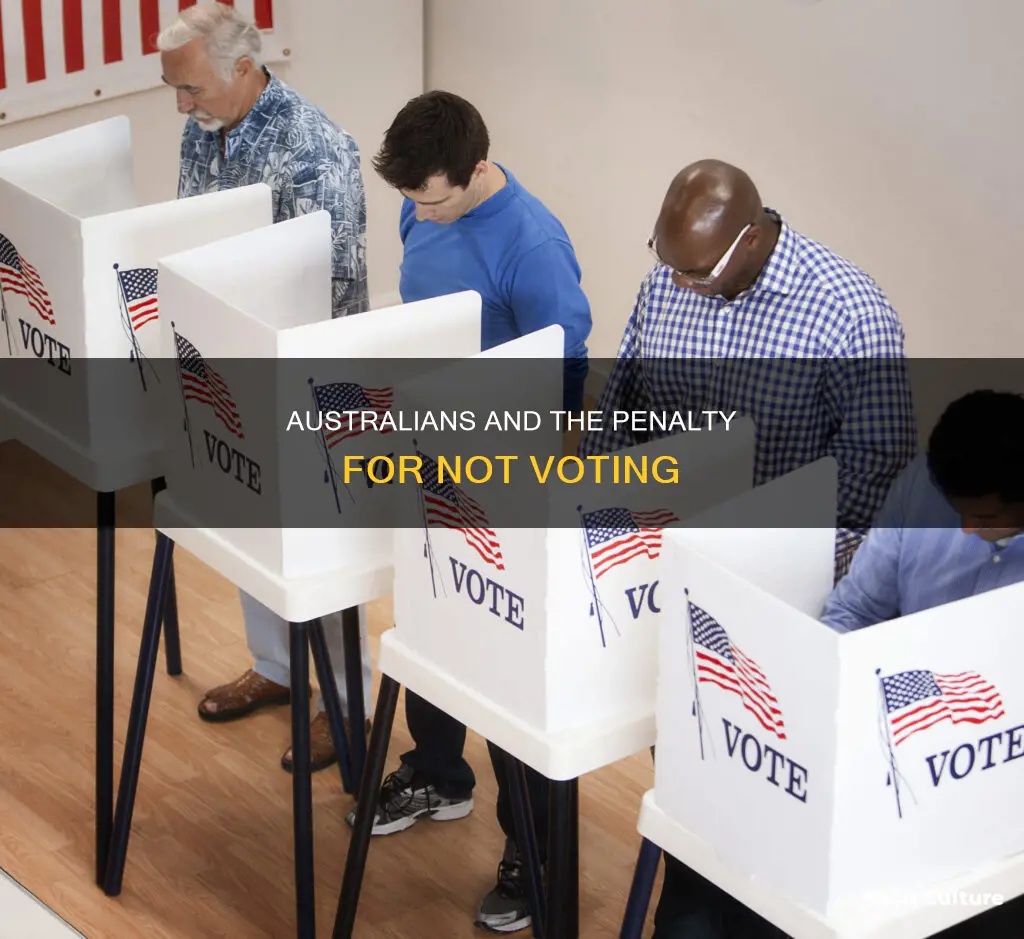 how big is the fine for not voting in australia