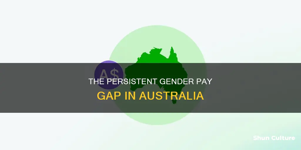 how big is the gender pay gap in australia