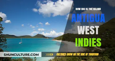 Exploring Antigua's Size: A West Indies Island Guide