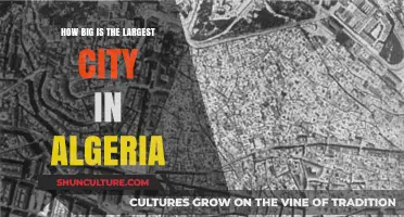 Exploring Algeria's Urban Giant: The Size of Algiers Revealed